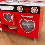 Bucatarie din lemn pentru copii Disney Minnie Mouse Vintage KidKraft Bucatarie din lemn pentru copii Disney Minnie Mouse Vintage KidKraft